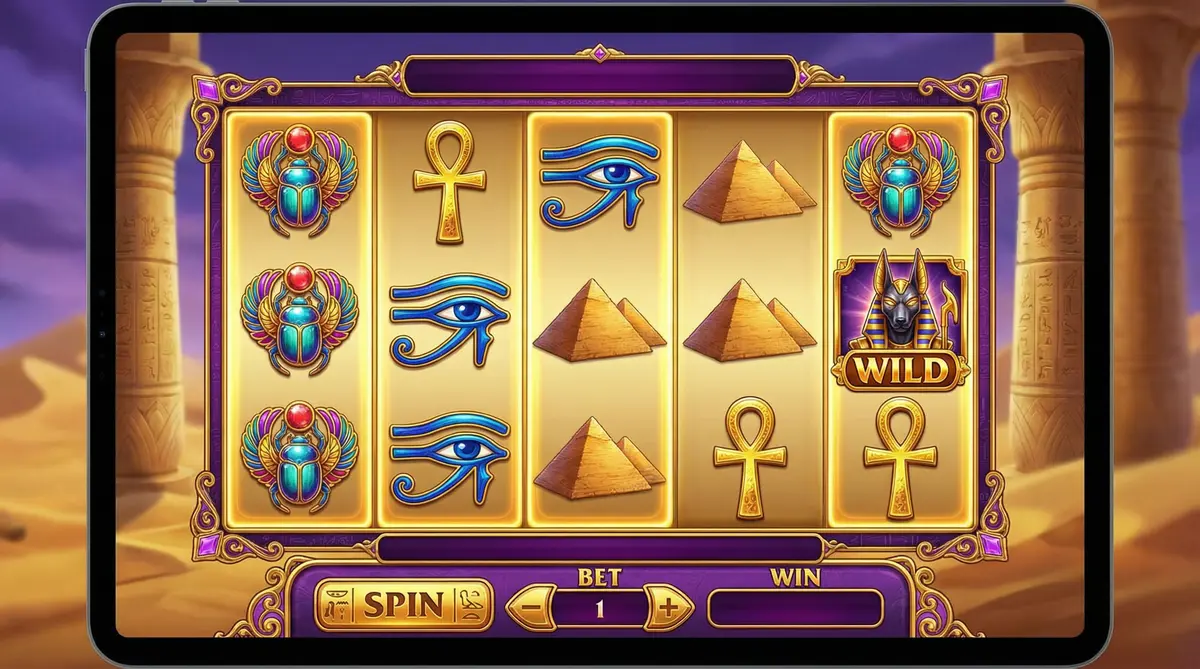 Caça-níqueis com tema egípcio Nasus no pixbet